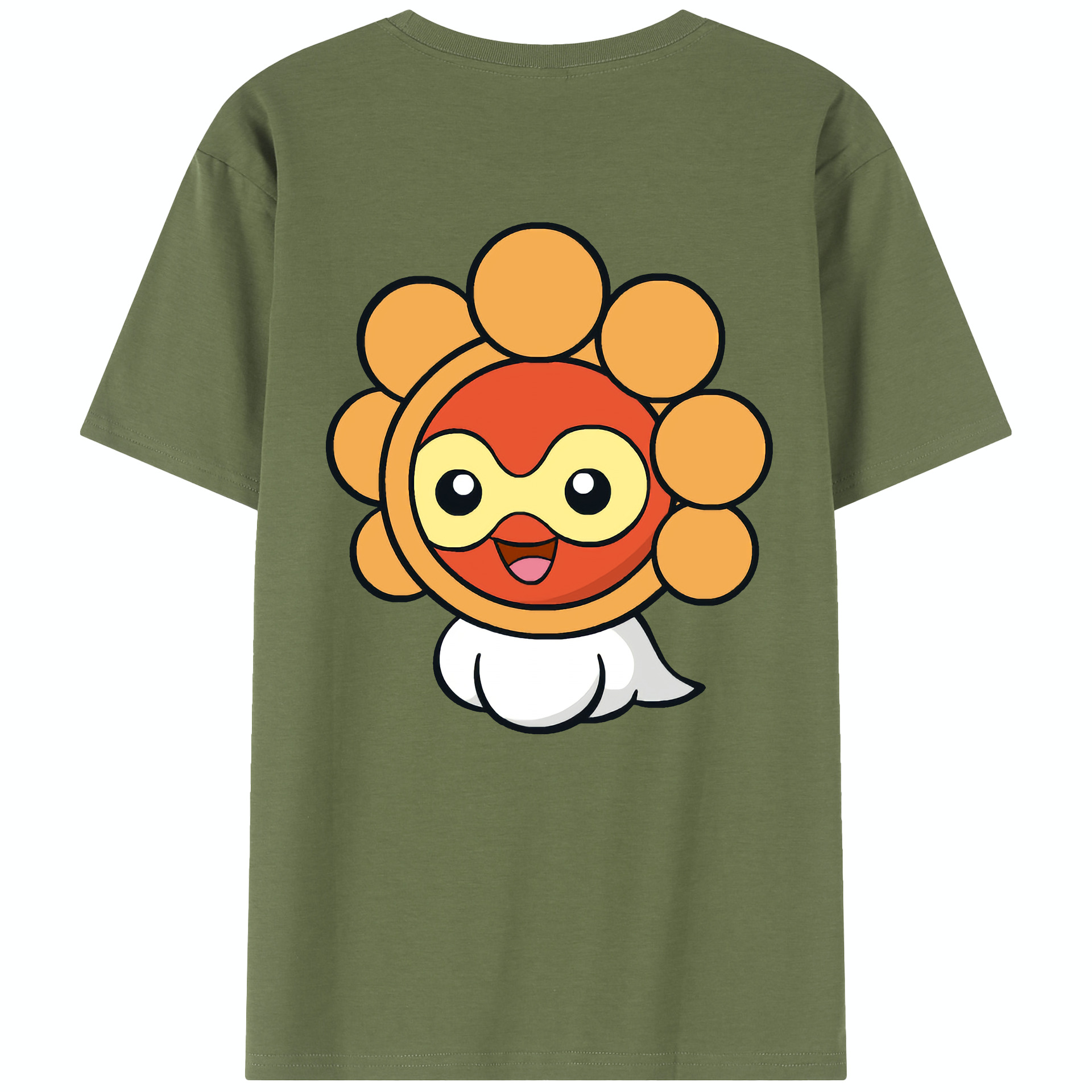 （画像用） ポケットモンスター Pokémon 綿100％半袖Tシャツ（背面プリント）